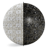FB7 PBR Marble Floor Tile Stone 4k