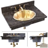sherle wagner faucet and sink