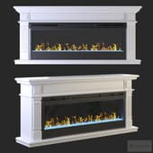 realflame islandia fireplace set