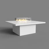 coffee table with bio fireplace kronco pline