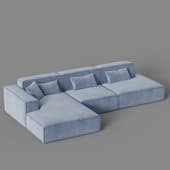 loft wide four-seater corner sofa