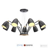 Hanging Chandelier Loft IT Restore Loft4402/9Bl