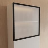 frosted glass