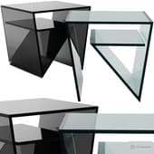 Zen Glass Coffee Table by Tonelli Design
