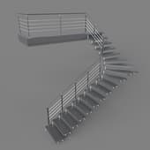 modern lightweight staircase