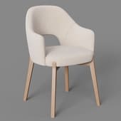 the alexandria wood chair