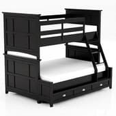 Magnussen Home Bennett Black Bunk Bed