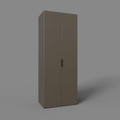 double-leaf cabinet soho graphite, depth 60 cm (2)