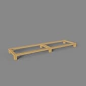 chest of drawers base, art. 371, 1400 x 86h x 390
