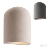 Half Dome Ceramic Wall Light
