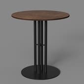 round bar coffee table in loft style ps006 1 2