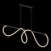 led linear pendant lamp with flexible neon l1500mm