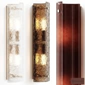 loft concept gold wall lamp || бра gold