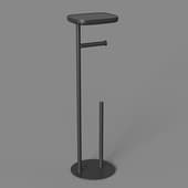 toilet paper holder with shelf slim bergenson bjorn