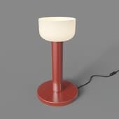 led glass table lamp freya barries fr6185tl-l5or-09635