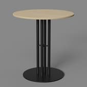 round bar coffee table in loft style ps006 1 1