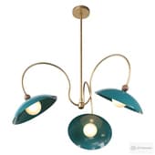 Ginger Curtis x Blueprint Lighting Chandelier Primrose