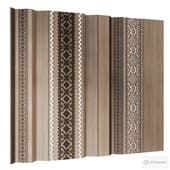 Wall panels headboard Russian ornament 023