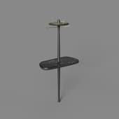 momentos bar sahara noir marble - black ash