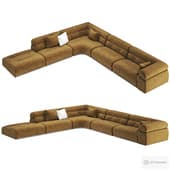 Coupe modular corner sofa vers.2 by Minotti