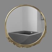 mirror titania circle grand romano home