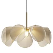 Fleur Flower Nordic Fabric Pendant Light