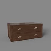 section with drawers for wardrobe, art. 391, 1000x460h600h