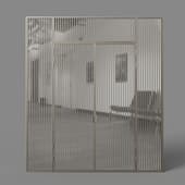 swing aluminum partition wall minoli 16