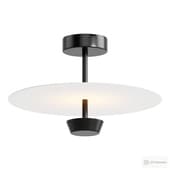 Black Gold Round Chandelier