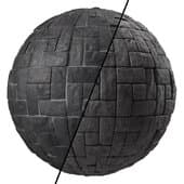 D331 Stone wall Materials | Sbsar Seamless PBR 4k