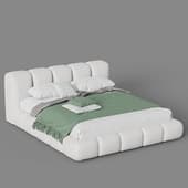 fluffy bed