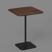 loft-style bar table with square tabletop ps007 950