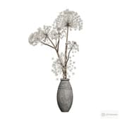 dried hogweed branches in a floor vase