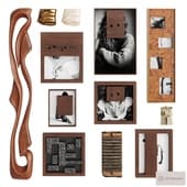 wall decor with photo frames