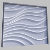 abstract undulating relief