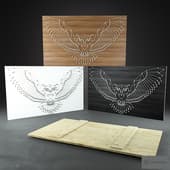 Handmade decor owl