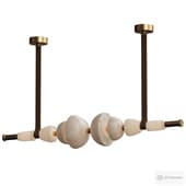 Lumina Alabaster Linear Chandelier
