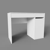 danton desk-13 white