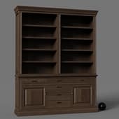 timeless shelving (3 sections) with drawers