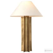 fin shade table lamp by kalin asenov