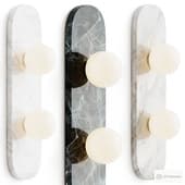 Modulo Marble Wall Lamp 2 heads by Radilum
