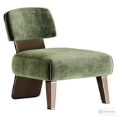 Reeves Wood Armchair By Minotti