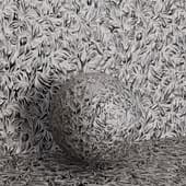 the texture is metal with a pattern