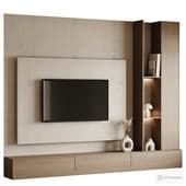 TV wall set 01