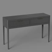 console with 2 libro boxes