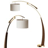 Bau designer floor lamp