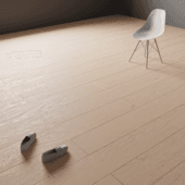 the parquet floor is light