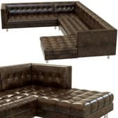 Bernhardt Dunhill Sectional Sofa
