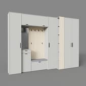 rimini grey premium hallway kit