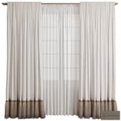 curtains 137/ curtains with fringe